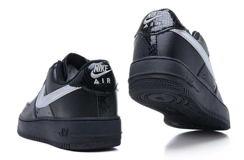Nike Air Force 1 chaussures pour hommes or noir nouveau (4)